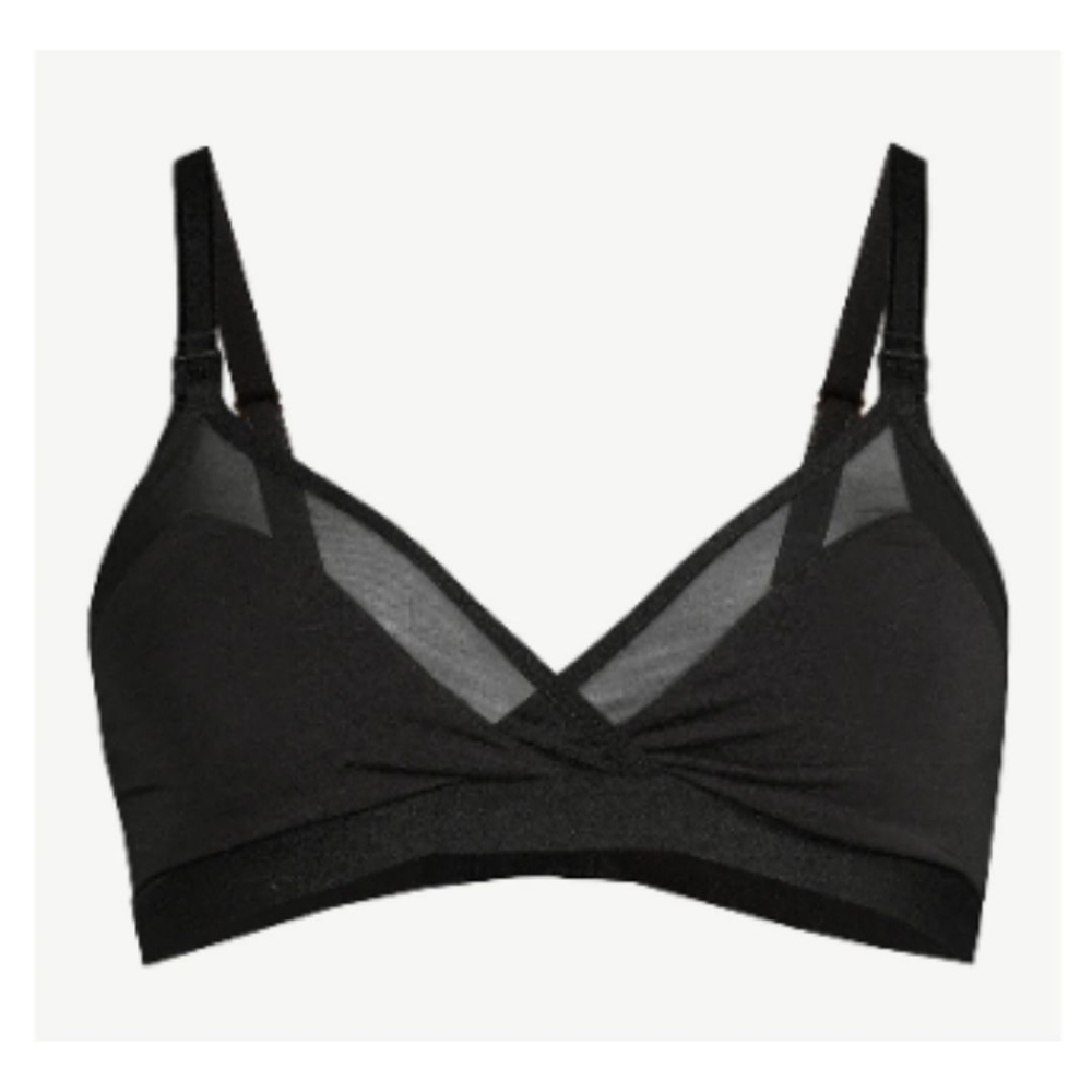 Joyspun Nursing Bralette Black‎